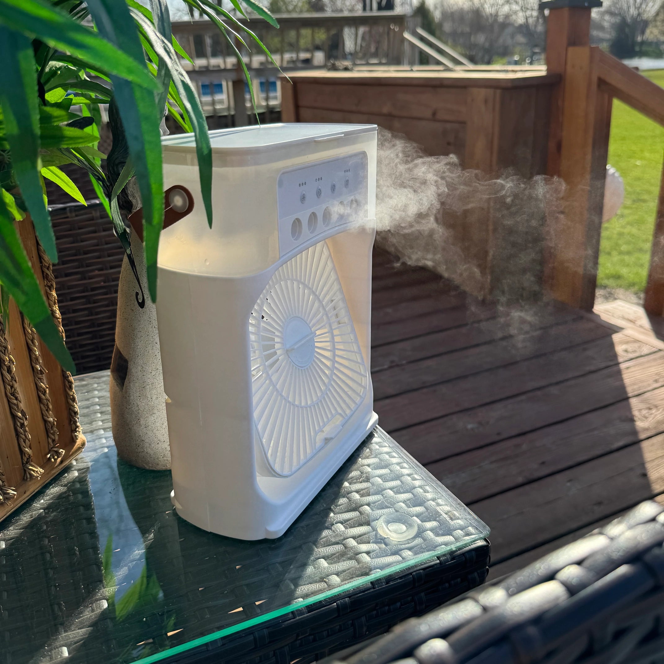 Svalkande™ Iskall Fläkt - Din räddare i sommarhettan!