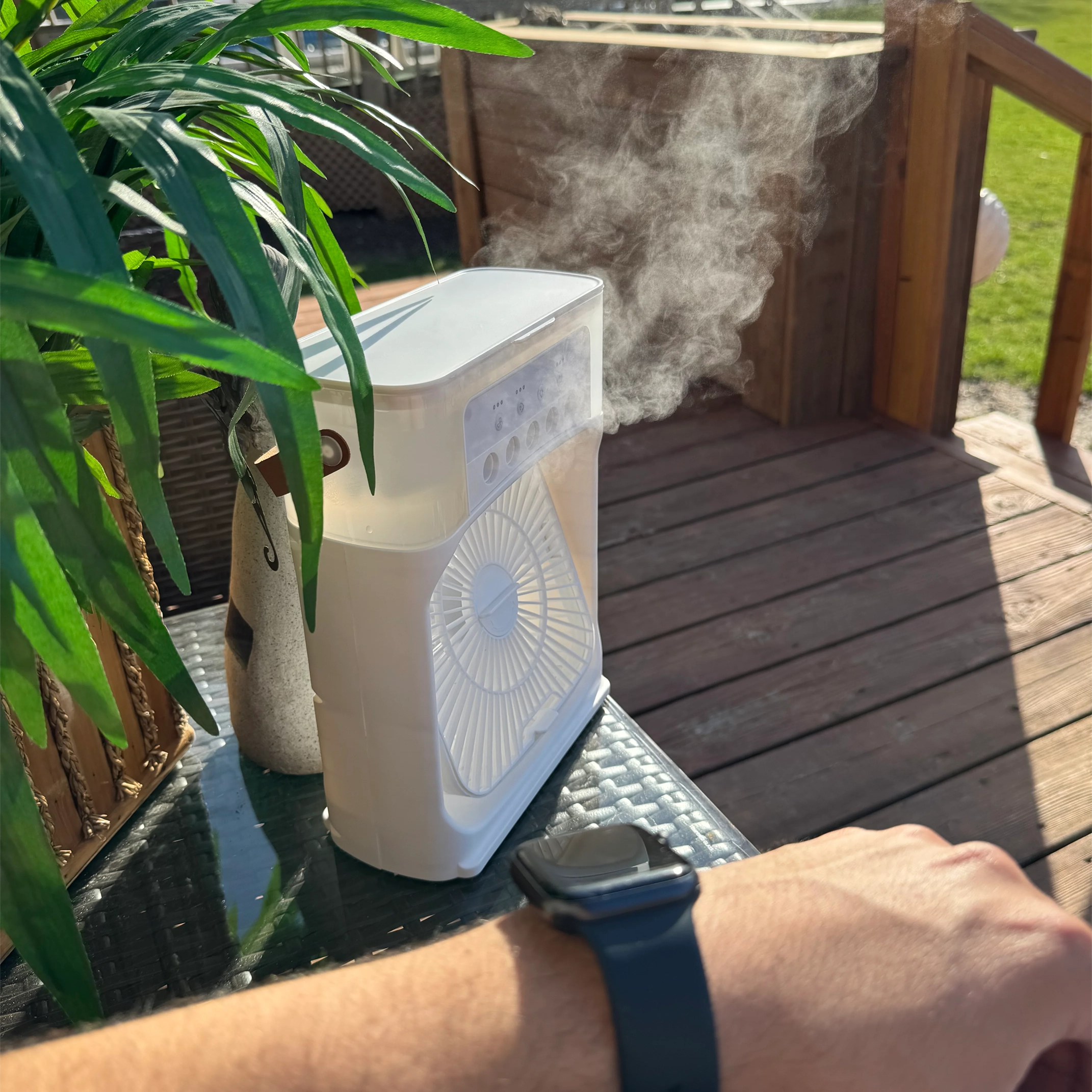 Svalkande™ Iskall Fläkt - Din räddare i sommarhettan!